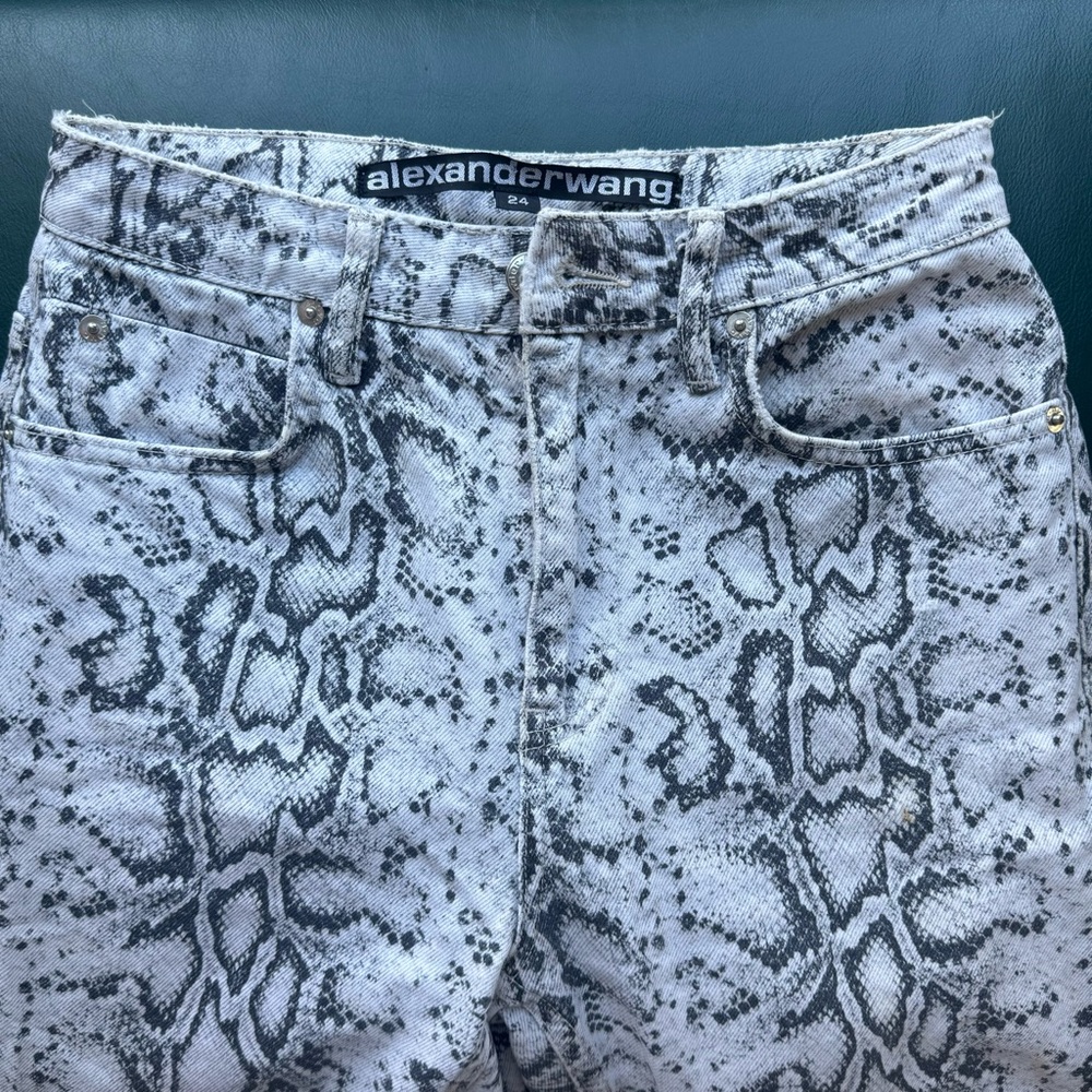 Alexander Wang Jeans Snakeskin Python - image 3